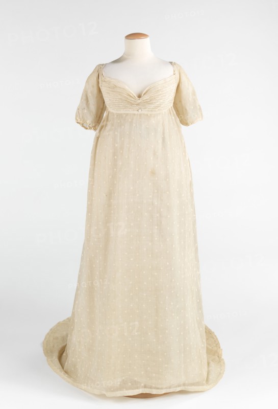 Evening dress, French, 1809.