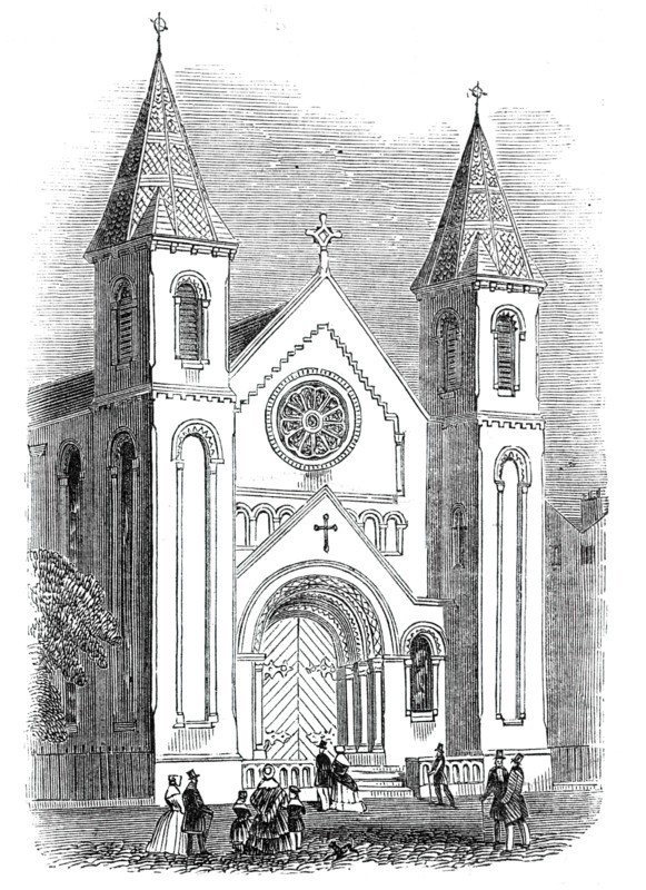 New Church, Argyle-Square, 1844. Creator: Unknown.