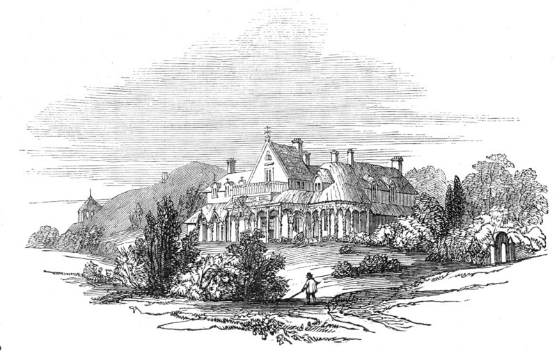 Cottage of the late Bishop of Bath and Wells, Banwell, 1845. Creator: Unknown.