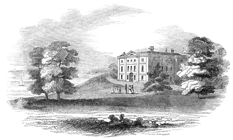 Her Majesty's Marine Residence, Isle of Wight, 1844. Creator: Unknown.