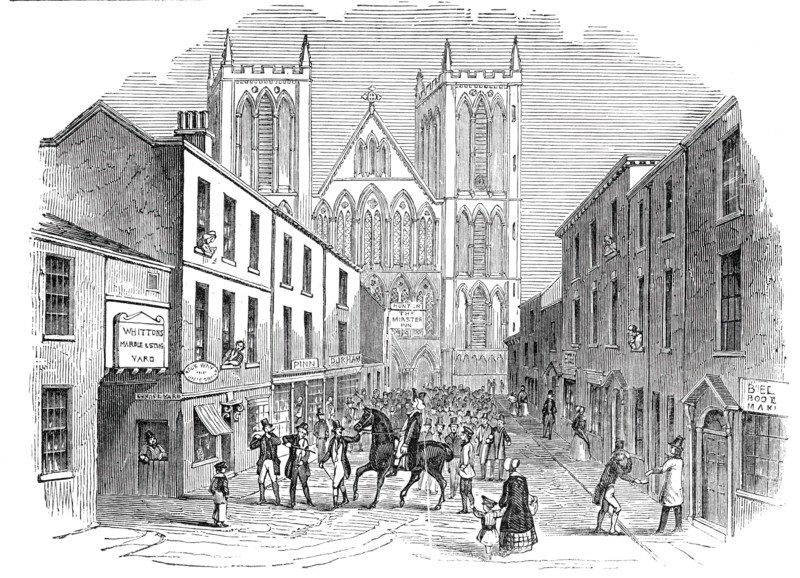 St. Wilfrid Festival, Ripon, 1844. Creator: Unknown.