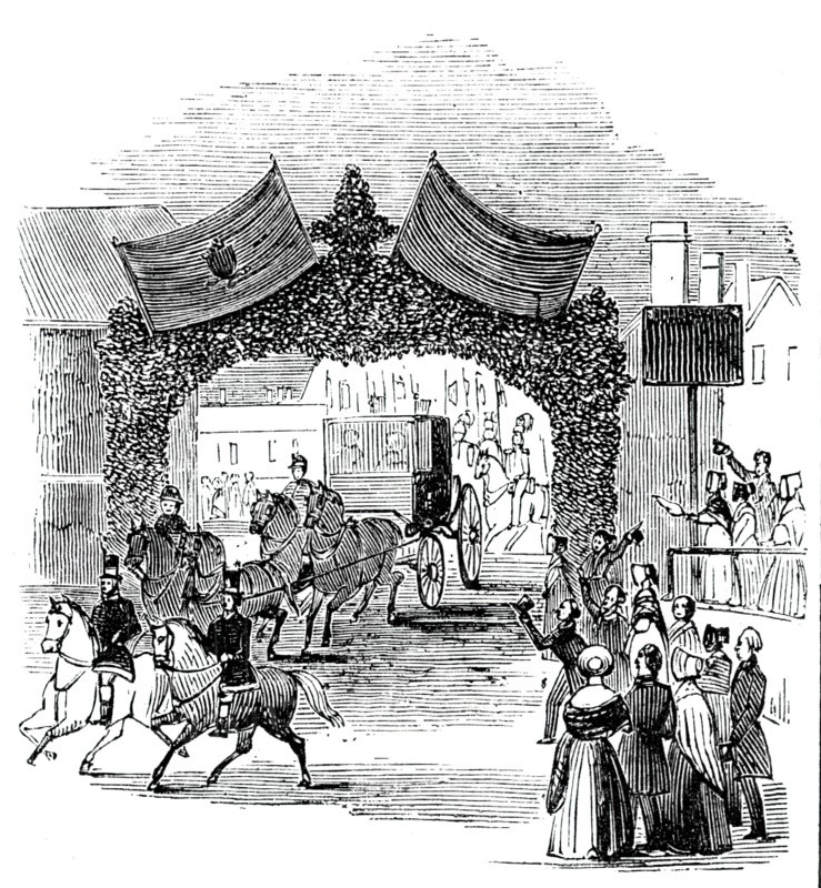 Arch at Bulwick, 1844. Creator: Unknown.