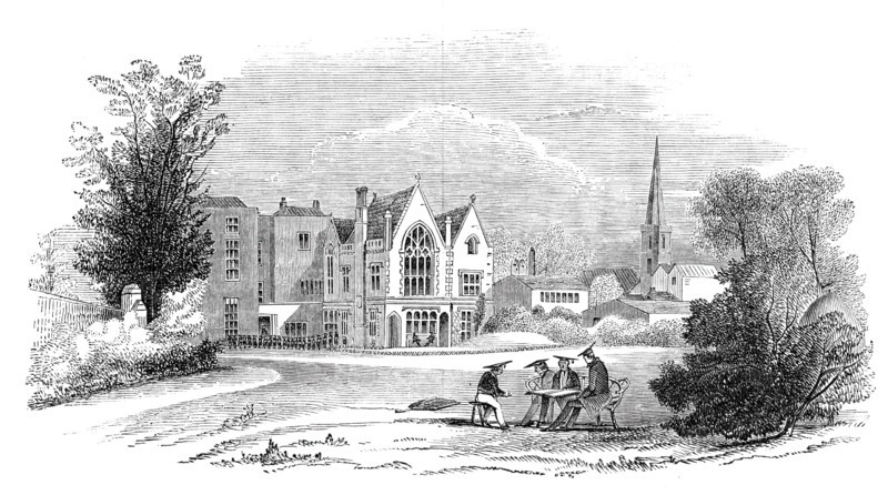 Gloucester College School, 1844. Creator: J. H. Brown.