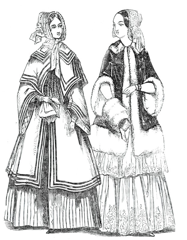 Fashions for the New Year, 1844. Creator: Unknown.