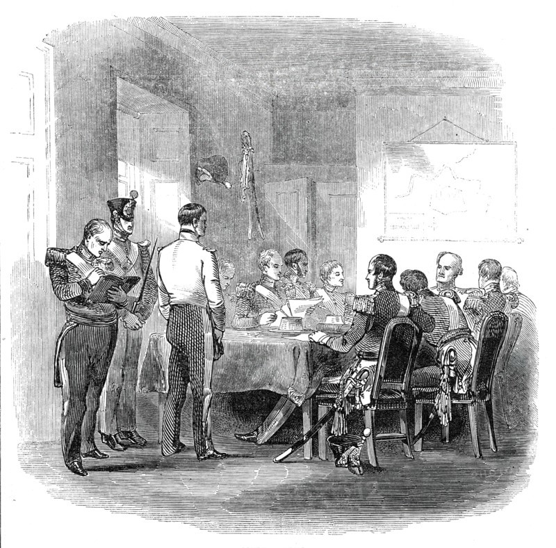 Court Martial, 1845. Creator: Unknown.