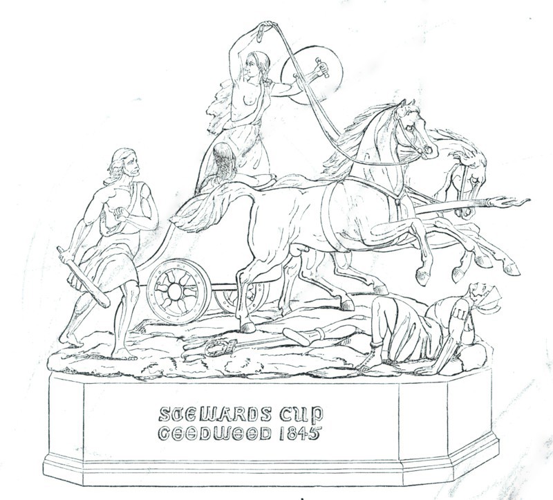 The Steward's Cup, 1845. Creator: Unknown.