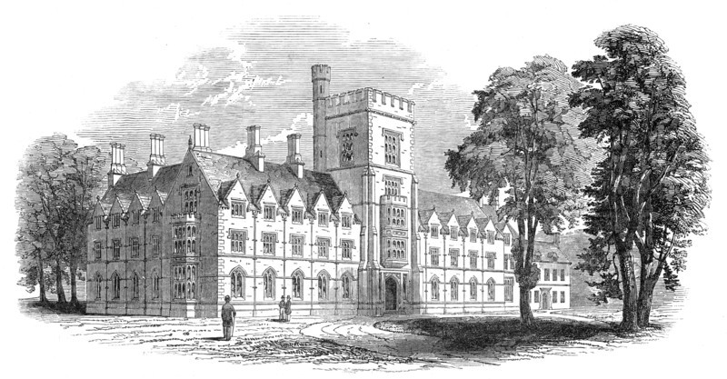 Royal Agricultural College, Cirencester, 1845. Creator: Unknown.