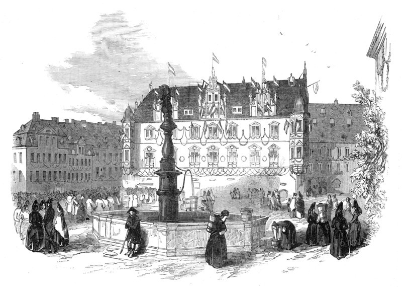 The Government House, Coburg, 1845. Creator: Unknown.