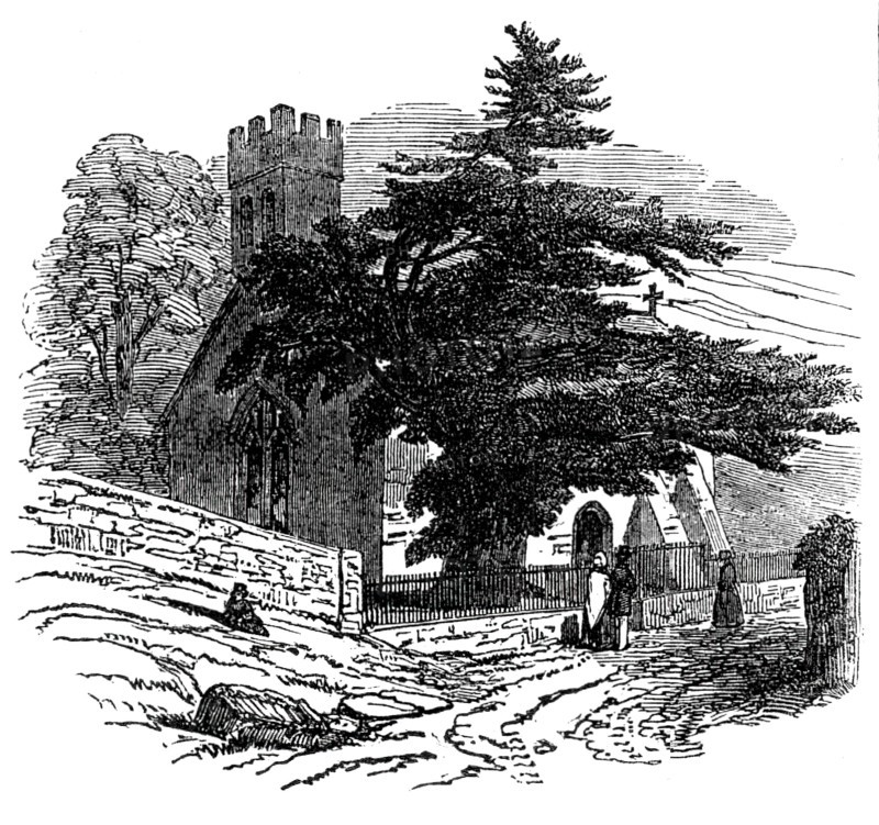 Charlecombe Church, near Bath, 1845. Creator: Unknown.