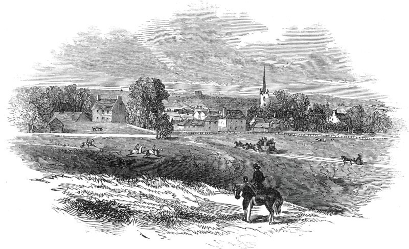 View of Newmarket, 1845. Creator: Unknown.