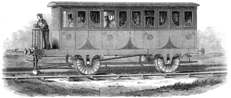 Nickel's New Railway, 1845. Creator: Unknown.