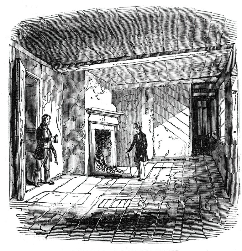 Interior of the old house, 1844. Creator: Unknown.