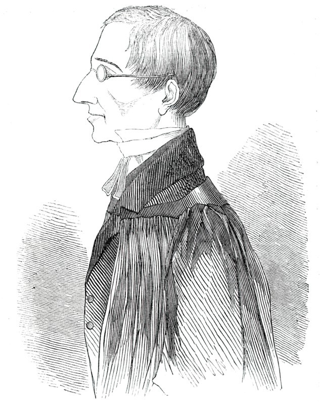 The Rev. Mr. Newman, 1844. Creator: Unknown.