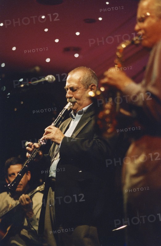 Kenny Davern, Bob Wilber and James Chirillo, Nairn International Jazz Festival, Scotland,  2004.