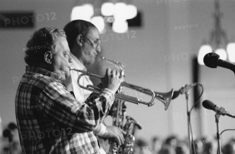 Red Rodney, Edinburgh Jazz Festival, Scotland, 1988.