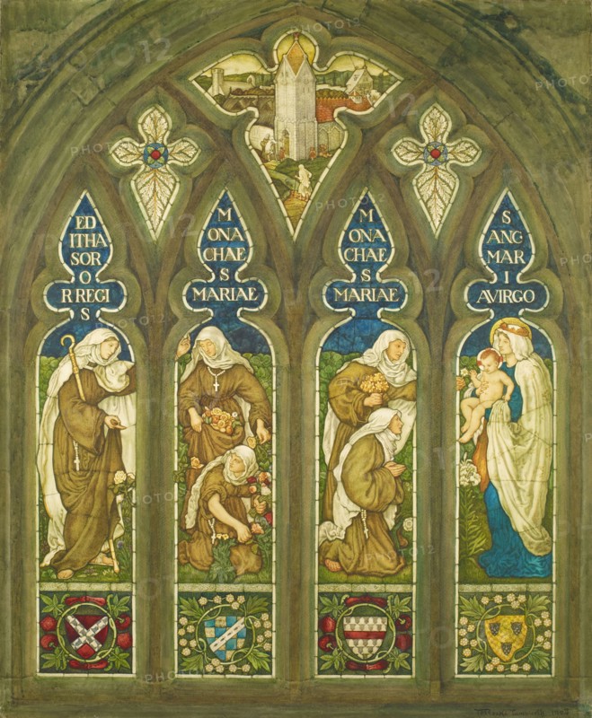 St Editha and the Nuns of St Mary