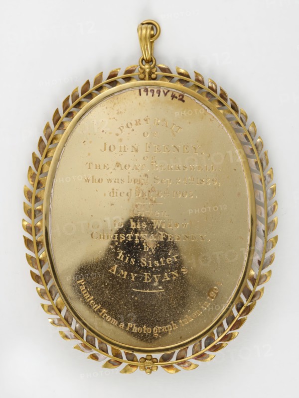 Miniature Portrait of John Feeney