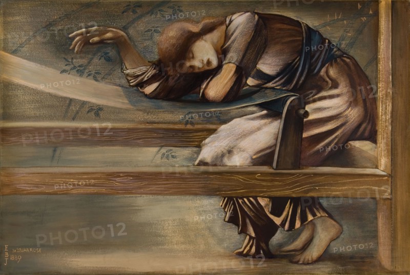 The Briar Rose Series - Study for 'The Garden Court'