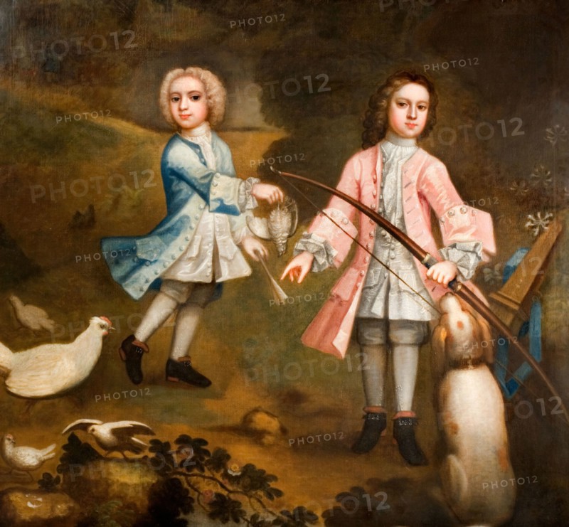 Sir Lister And Sir Charles Holte As Boys