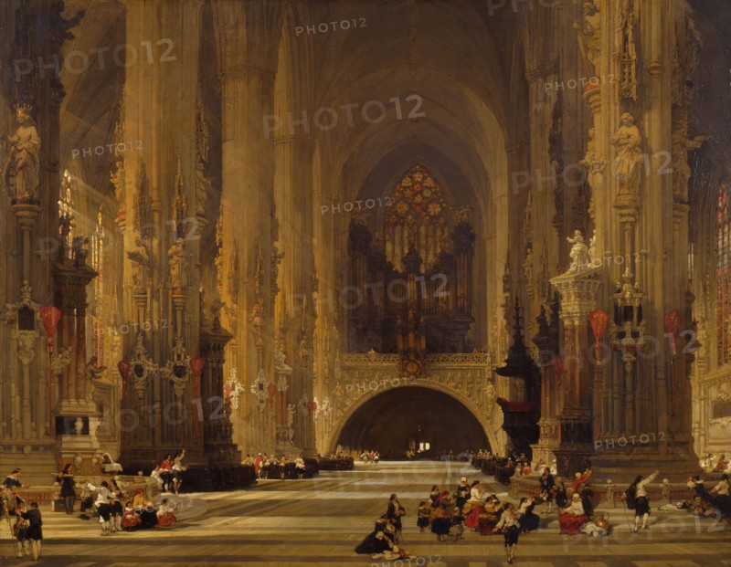 Interior of the Cathedral of St Stephen