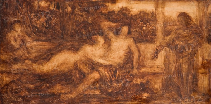 Study of Nude and Draped Figures