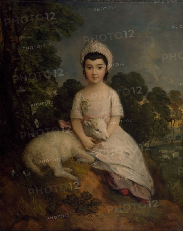 Portrait of Isabelle Bell Franks. Creator: Thomas Gainsborough.