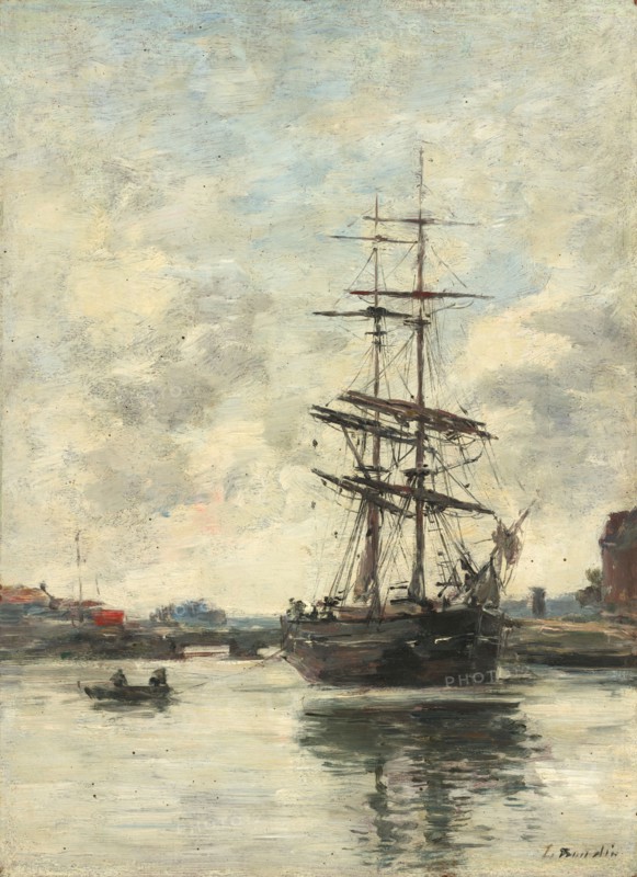 Ship on the Touques