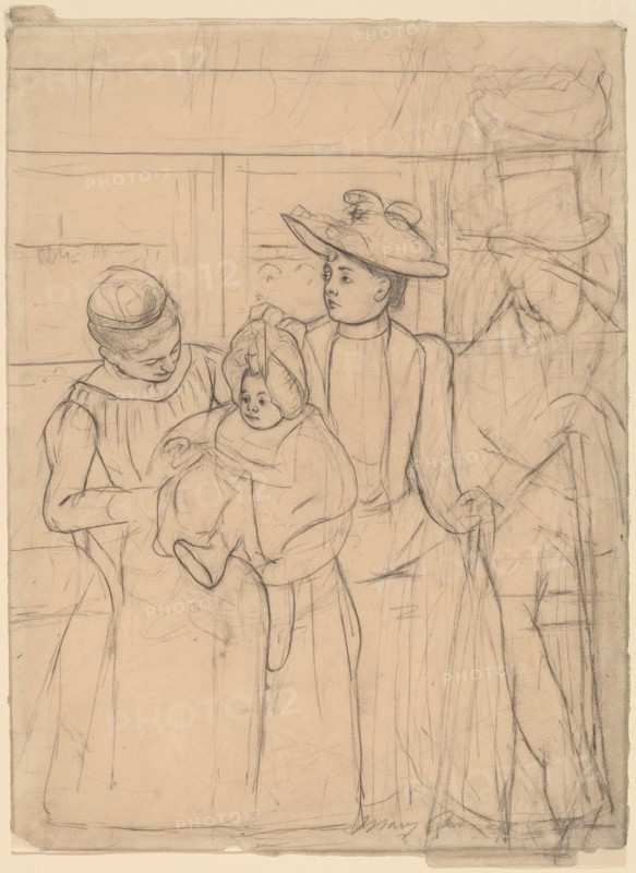 In the Omnibus [recto]