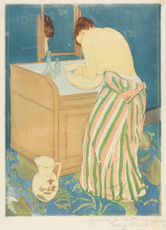 Woman Bathing
