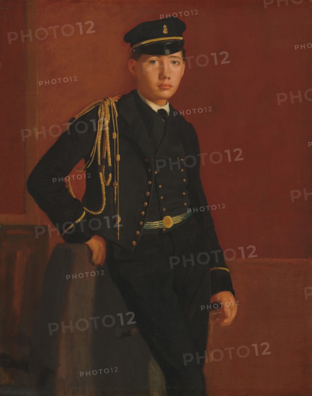 Achille De Gas in the Uniform of a Cadet