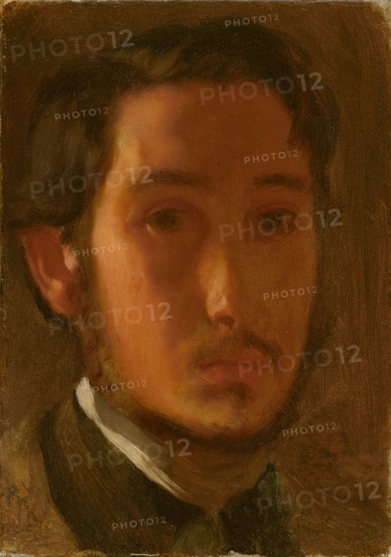 Self-Portrait with White Collar