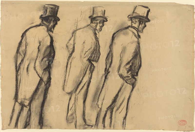 Three Studies of Ludovic Halévy Standing
