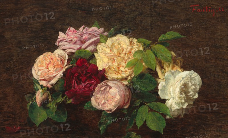Roses de Nice on a Table