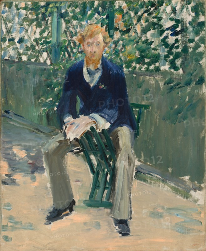 George Moore in the Artist's Garden
