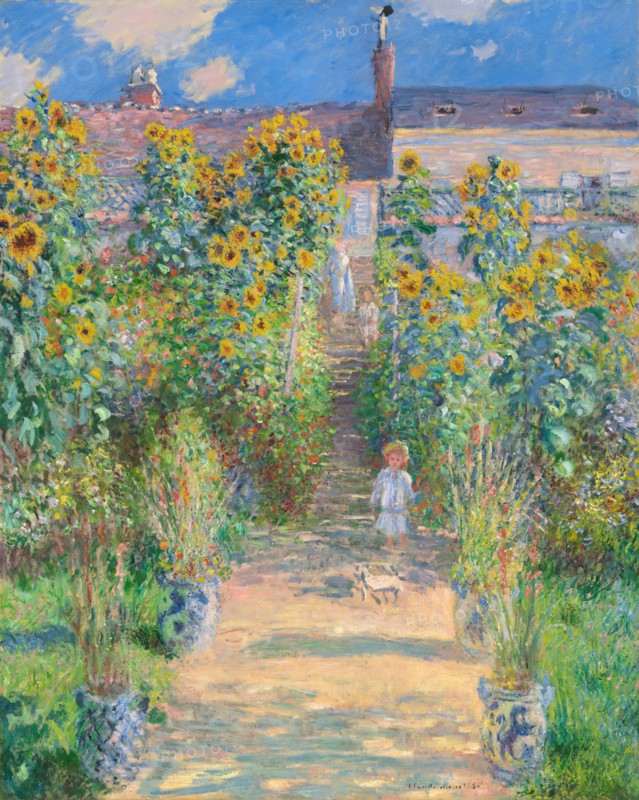 The Artist's Garden at Vétheuil