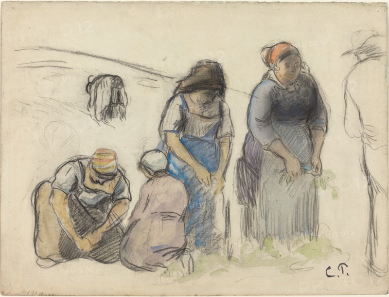 Pea Harvesters [recto]