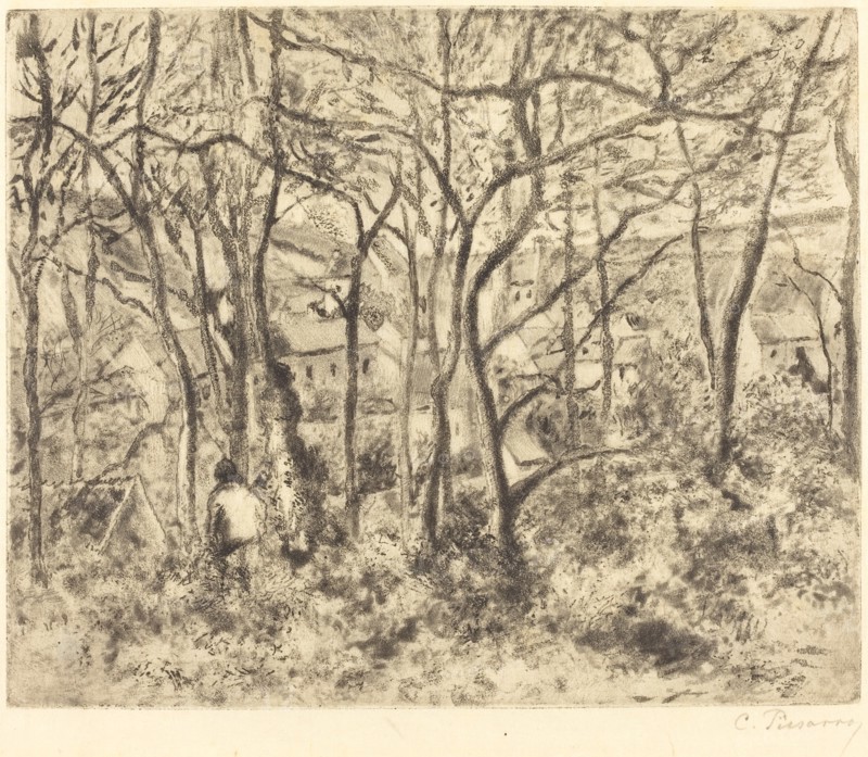 Wooded Landscape at L'Hermitage