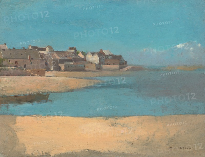 Village by the Sea in Brittany