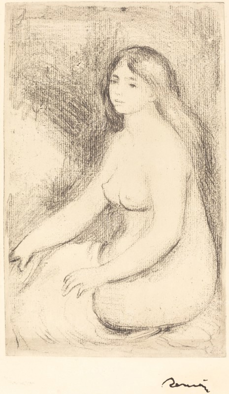 Seated Bather