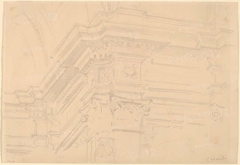 Capilla Real Entablature