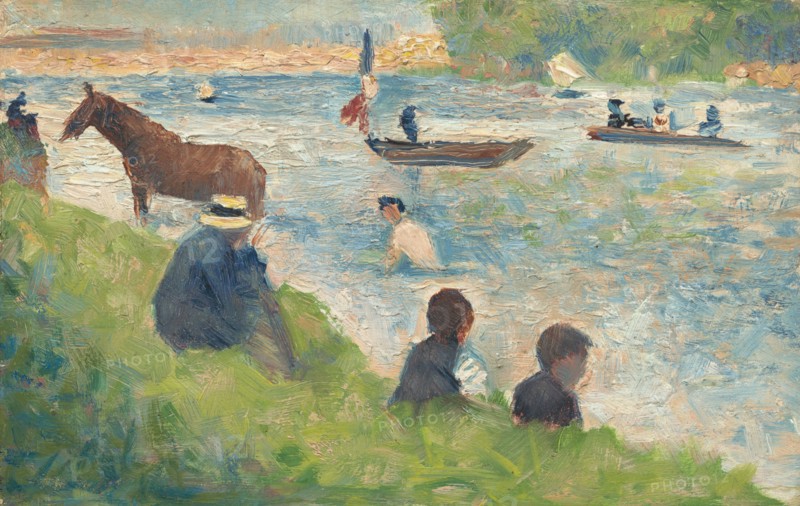 Horse and Boats