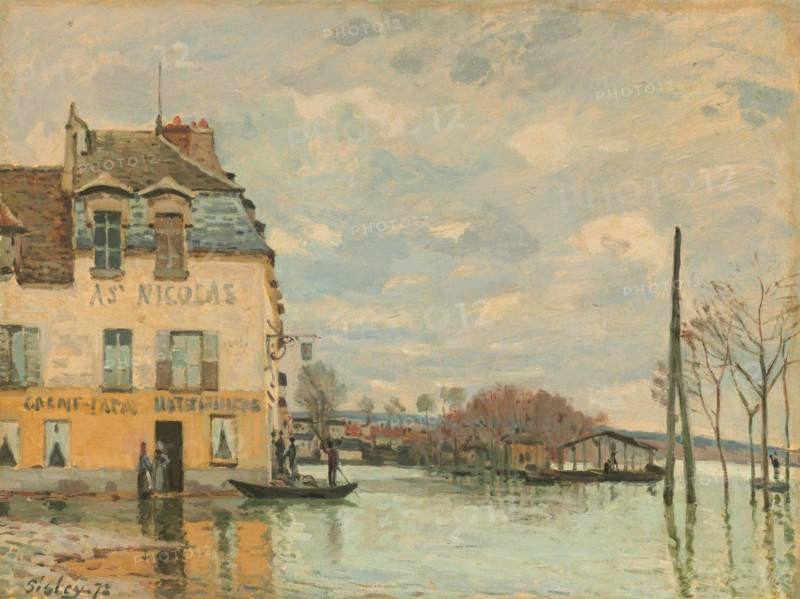 Flood at Port-Marly