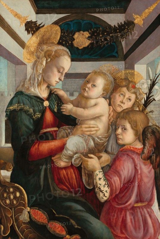 Madonna and Child with Angels