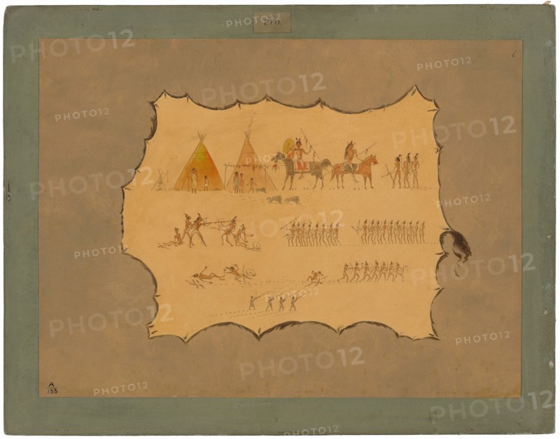 Facsimile of a Cheyenne Robe