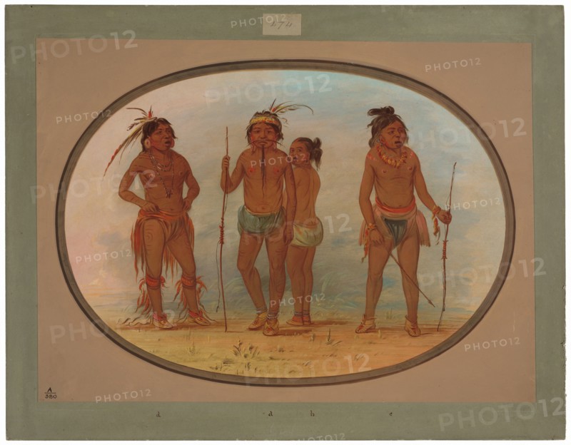 Members of the Botocudo Tribe