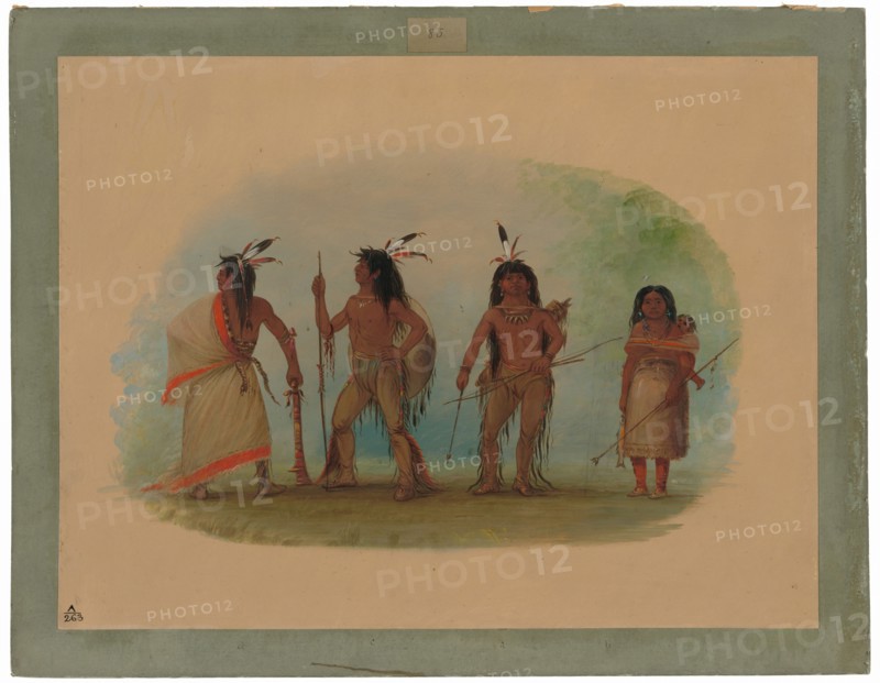 Four Apachee Indians