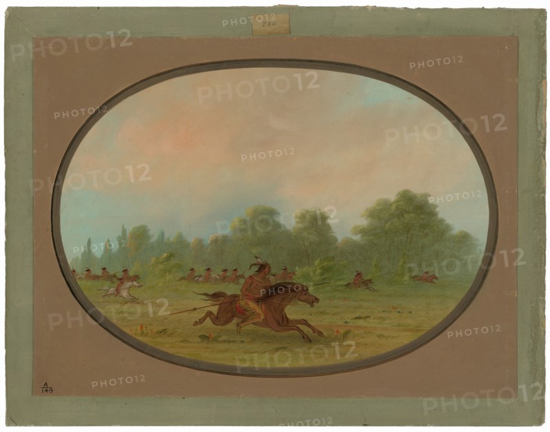 Defile of a Camanchee War Party
