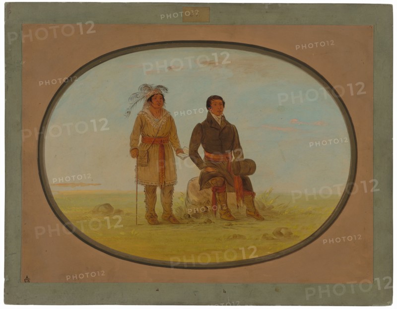 Mohigan Chief and a Missionary