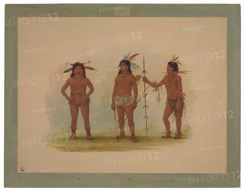 Three Omagua Men