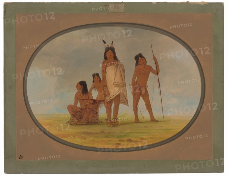 Four Flathead Indians